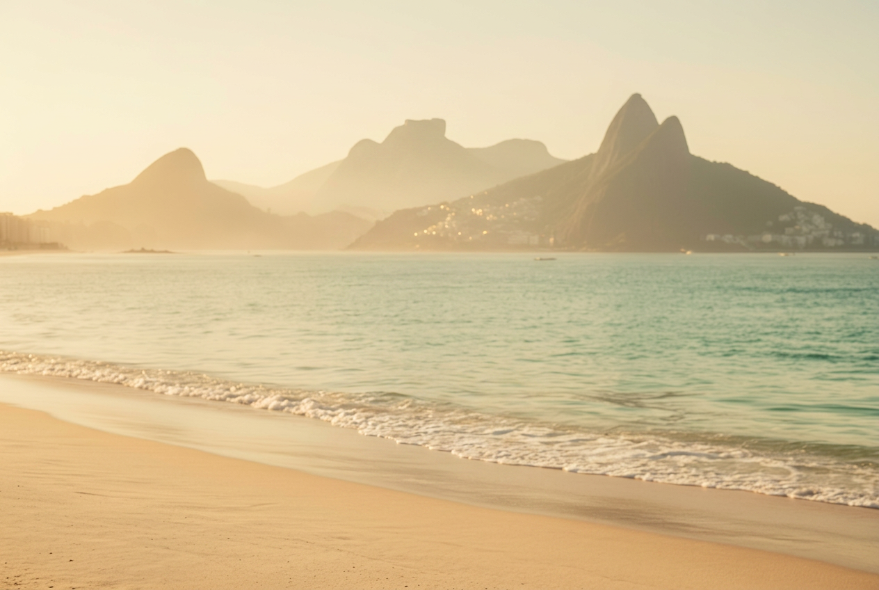 A quiet Mediterranean morning — swimwear by PITÁ