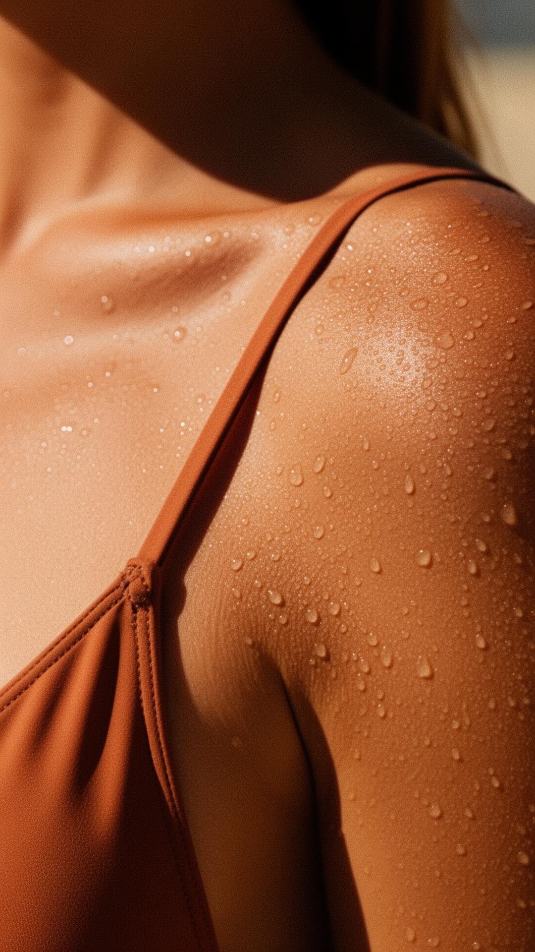 Sun-warmed skin and PITÁ swimwear